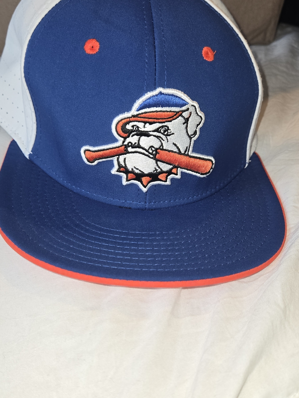 Motor City Hit Dogs Baseball Hat The Game Pro GP5221 Fitted Size M Bulldog